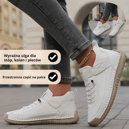 Damskie wygodne buty z szerokim fasonem