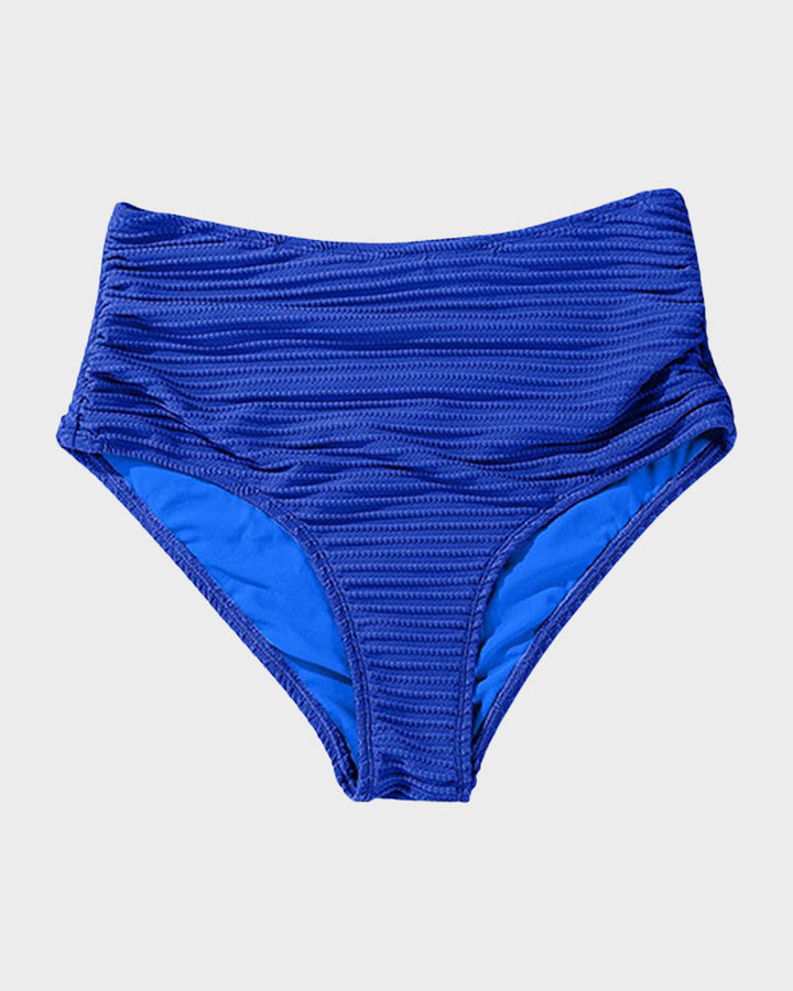 Zosia | Damskie Bikini z Wysokim Stanem i Prążkowanym Materiałem