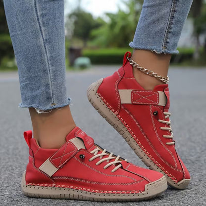 Damskie wygodne buty z szerokim fasonem