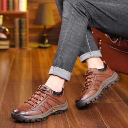 Męskie Buty Sznurowane w Nowoczesnym Stylu