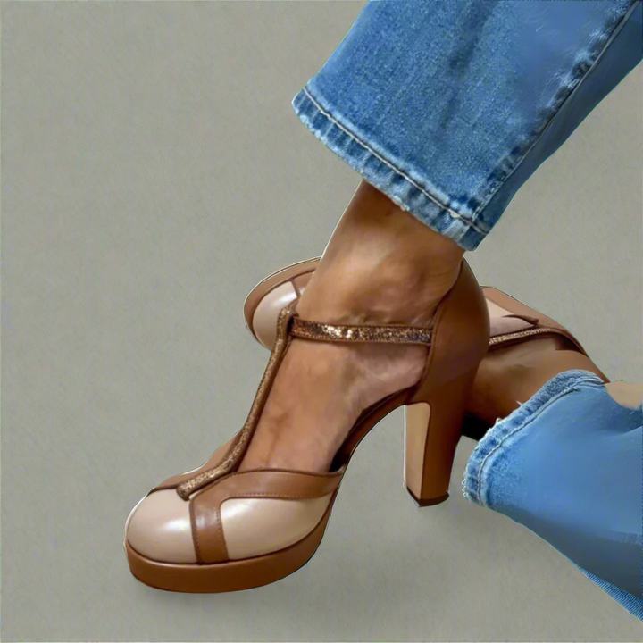 Criselmara Elegant and Comfortable Heeled Sandals