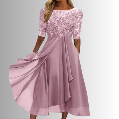 Rhonda Elegant Lace Dress