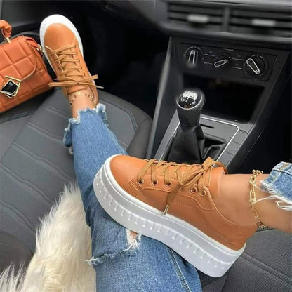 Buty Sportowe Damskie na Platformie, Wygodne