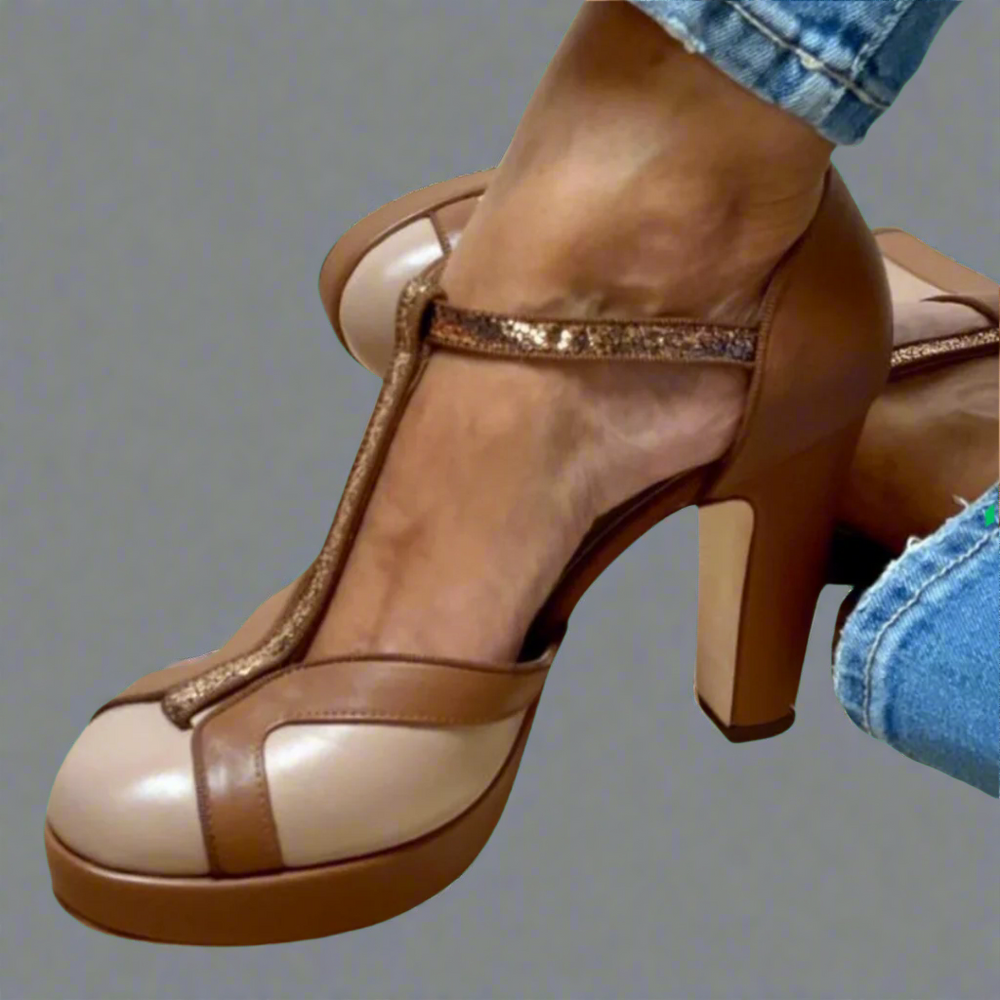 Criselmara Elegant and Comfortable Heeled Sandals