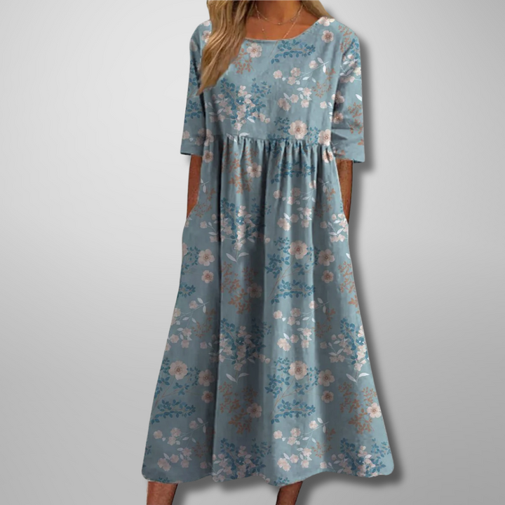 Gail Relaxed Floral Midi Dress