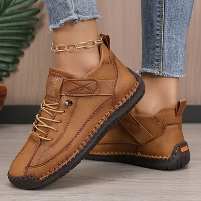 Damskie wygodne buty z szerokim fasonem