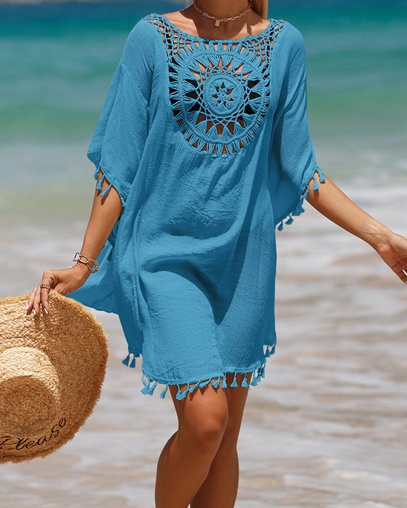 Chrissy Boho Beach Cover-Up