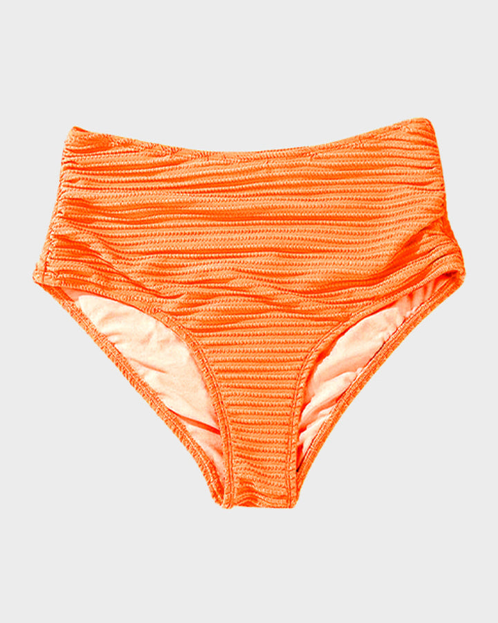 Zosia | Damskie Bikini z Wysokim Stanem i Prążkowanym Materiałem