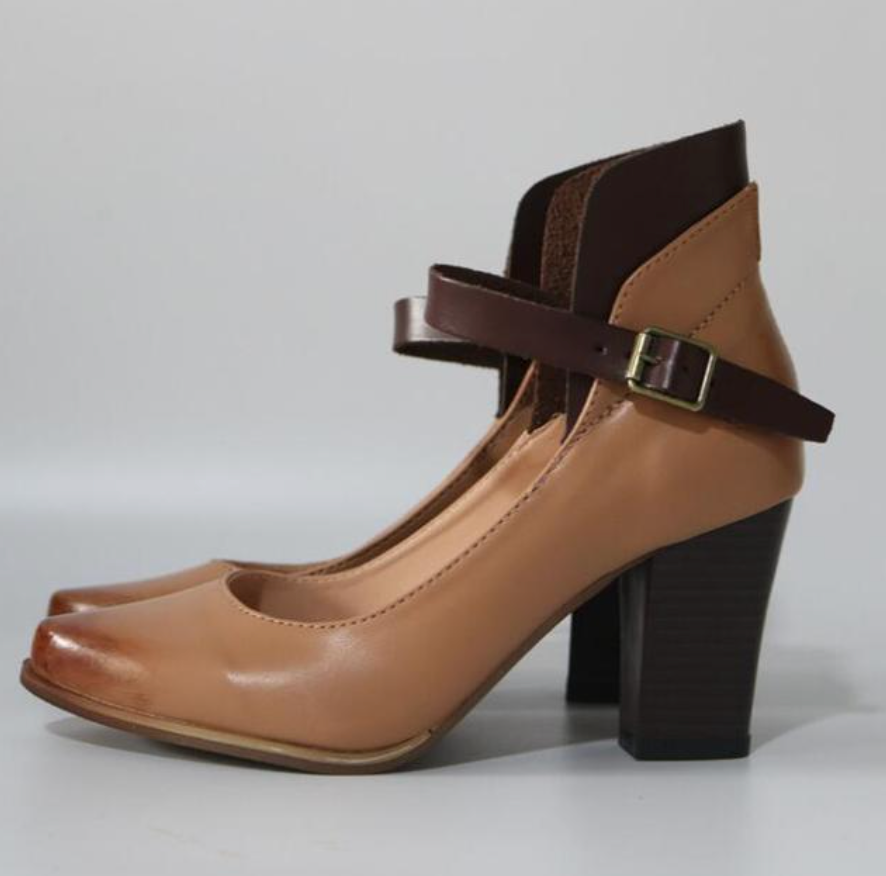 Laurie Elegant Heel Sandals with Straps