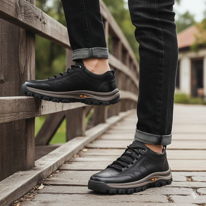Męskie Buty Sznurowane w Nowoczesnym Stylu