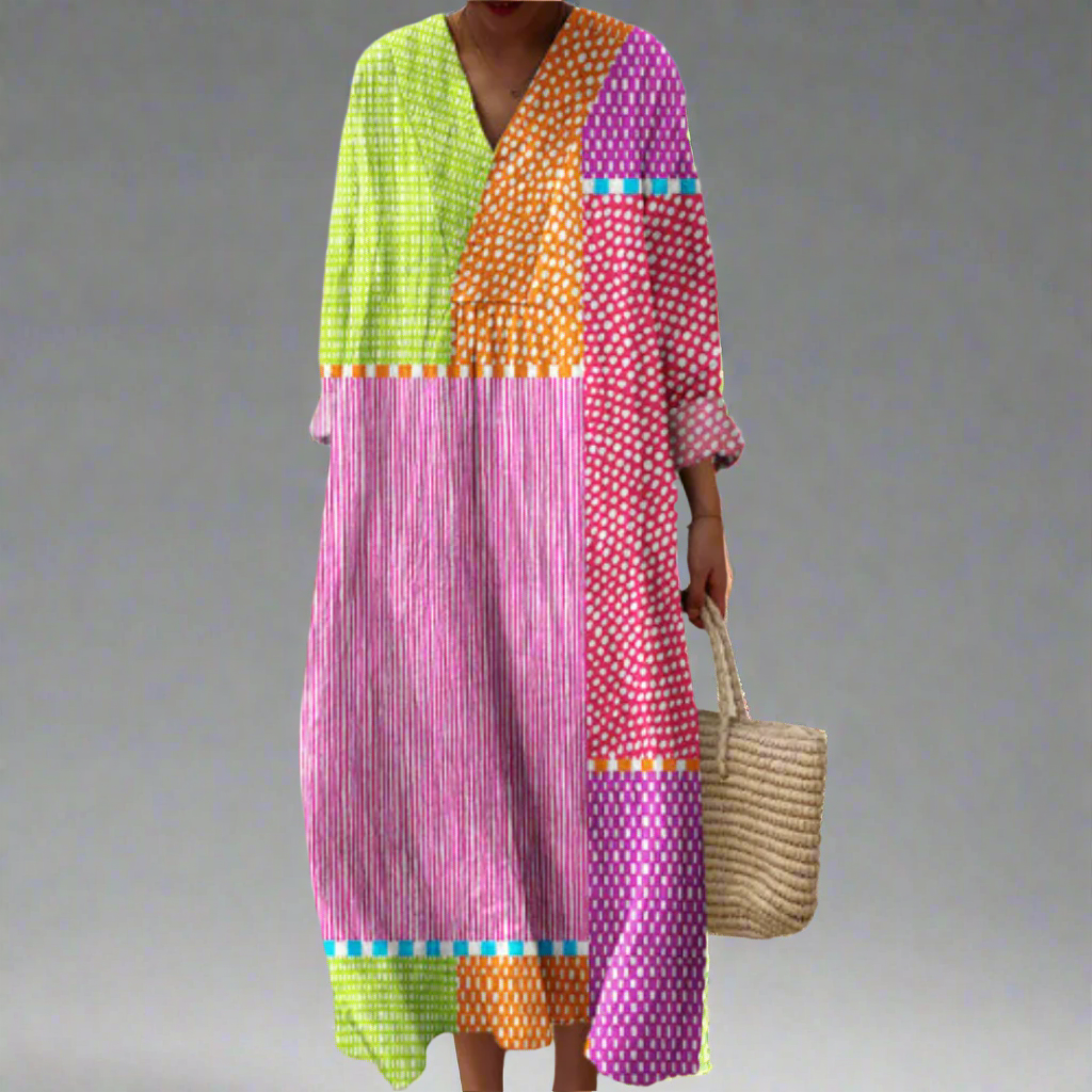 May Elegant Geometric Dress