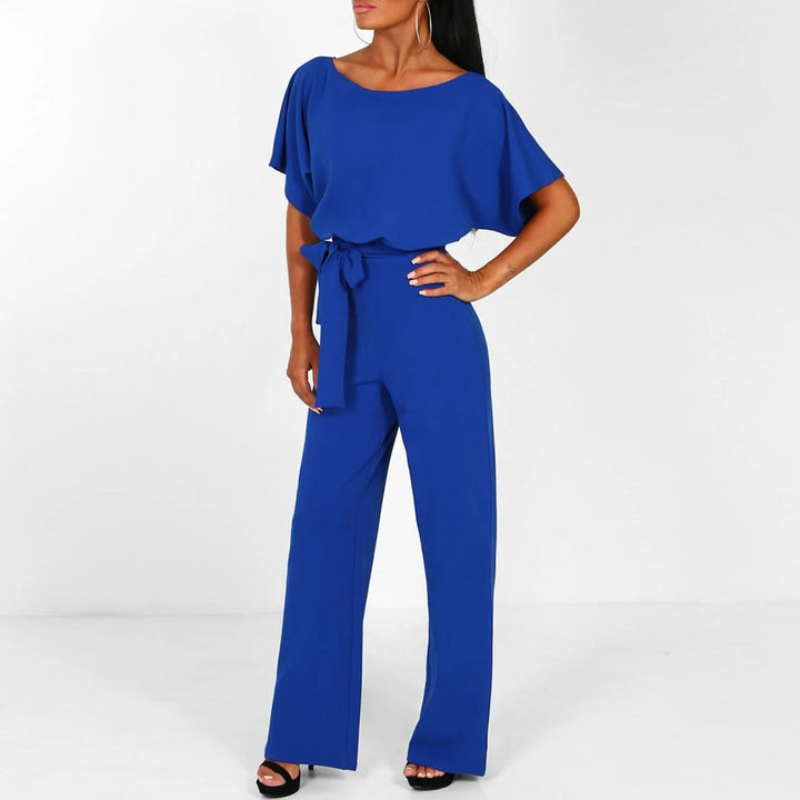 Elijah Belted Wide-Leg Jumpsuit