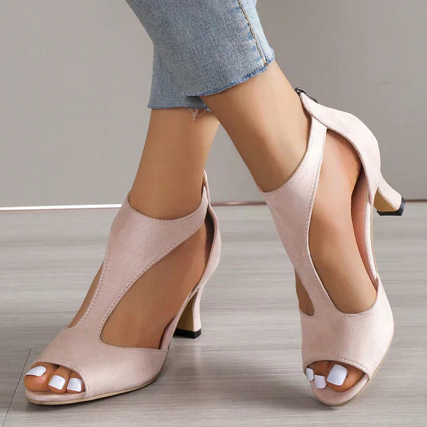 Faith Orthopedic Low Heel Sandals