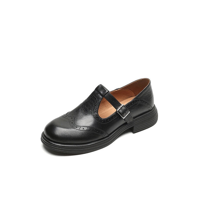 Nina Elegant Vegan Leather Mary Jane Sandal