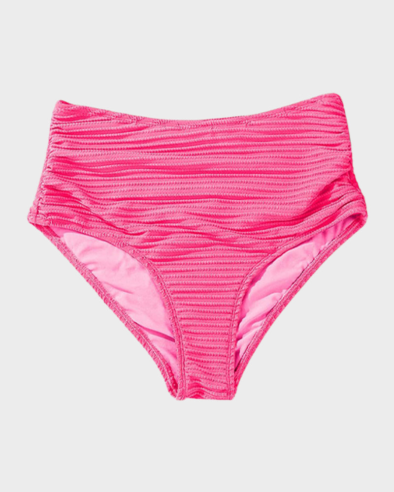 Zosia | Damskie Bikini z Wysokim Stanem i Prążkowanym Materiałem