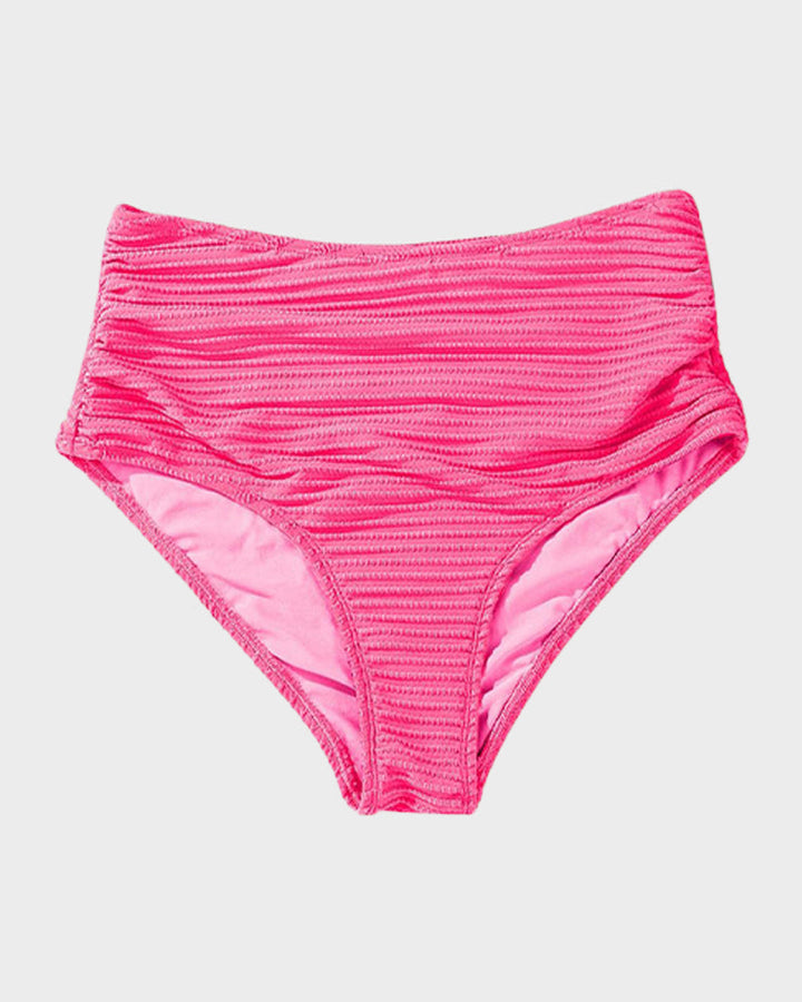 Zosia | Damskie Bikini z Wysokim Stanem i Prążkowanym Materiałem