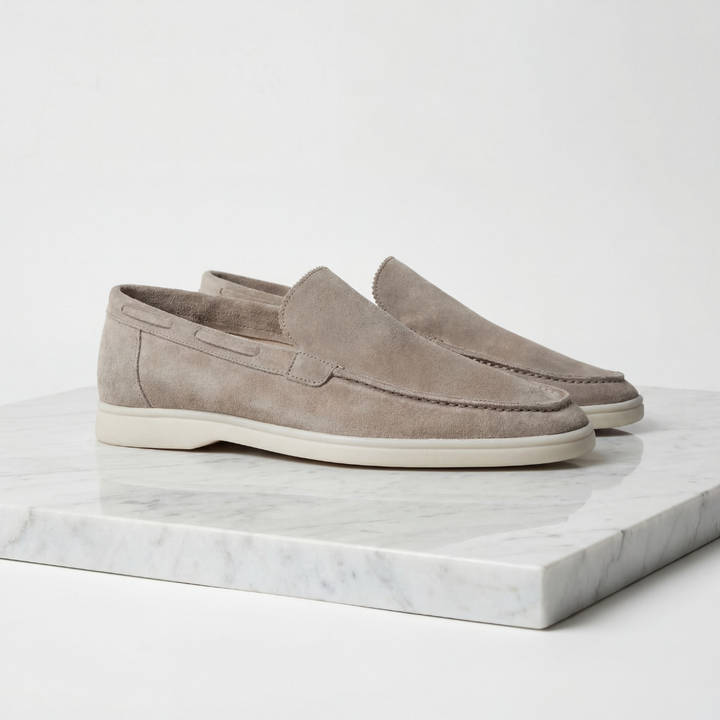 Igor | Męskie Klasyczne Loafersy Zamszowe – Casual i Formalne