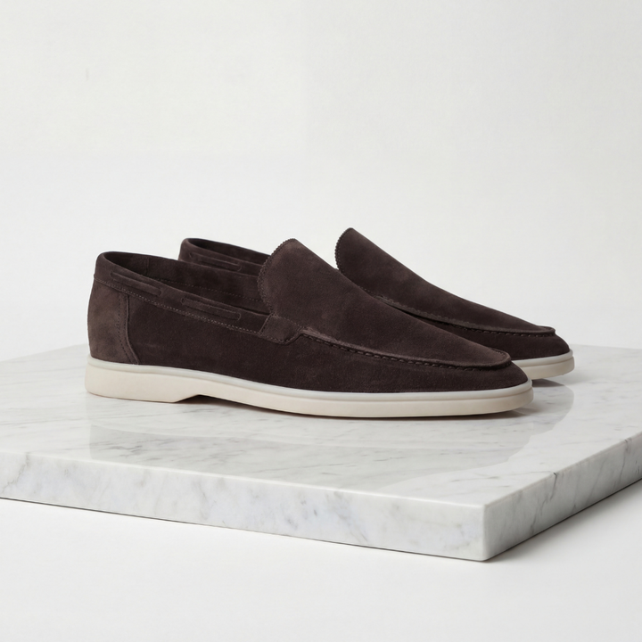 Igor | Męskie Klasyczne Loafersy Zamszowe – Casual i Formalne