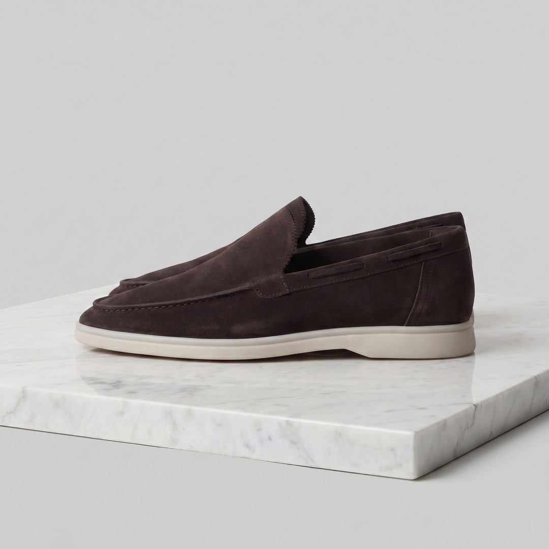 Igor | Męskie Klasyczne Loafersy Zamszowe – Casual i Formalne