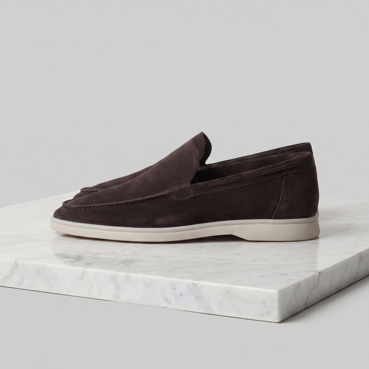 Igor | Męskie Klasyczne Loafersy Zamszowe – Casual i Formalne