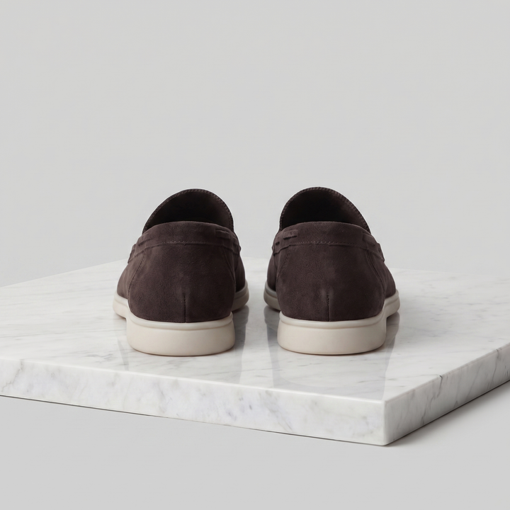 Igor | Męskie Klasyczne Loafersy Zamszowe – Casual i Formalne