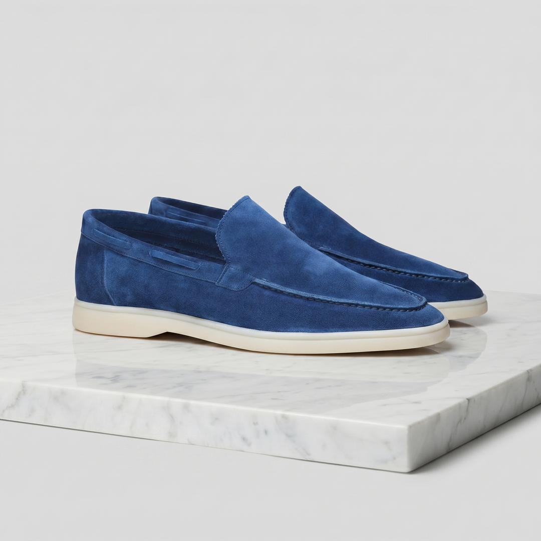 Igor | Męskie Klasyczne Loafersy Zamszowe – Casual i Formalne
