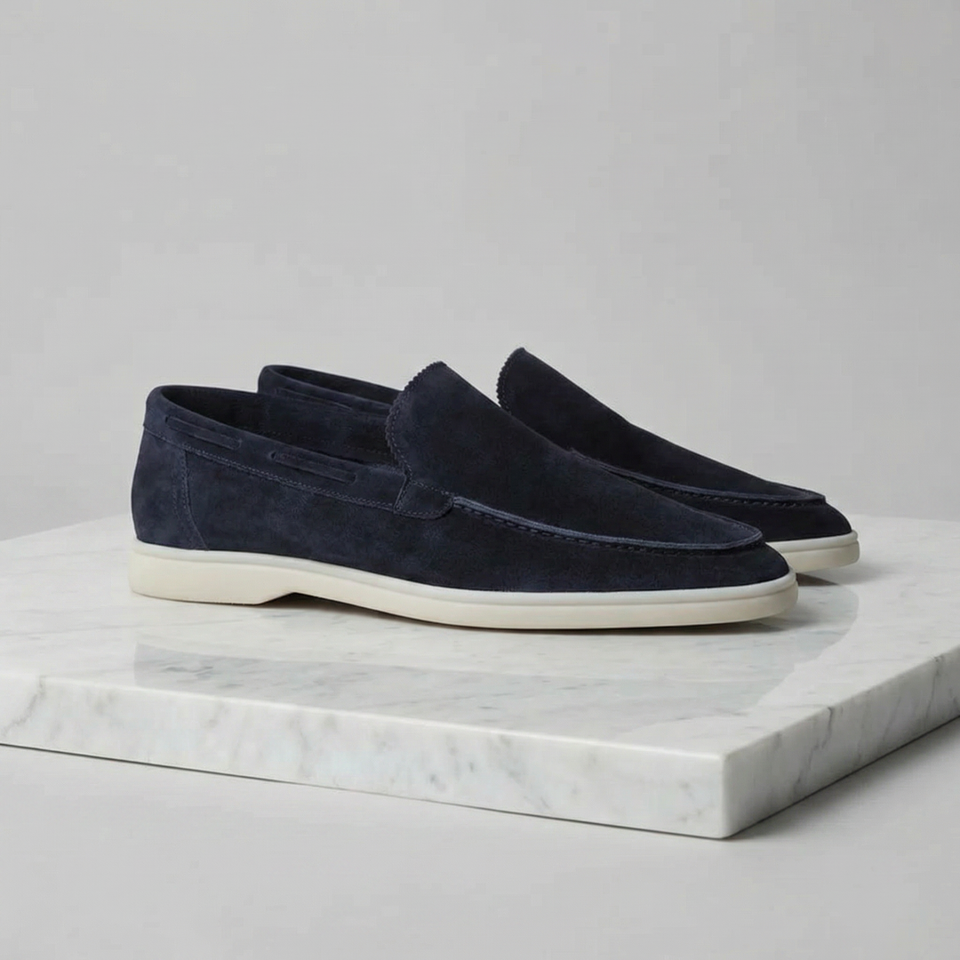 Igor | Męskie Klasyczne Loafersy Zamszowe – Casual i Formalne