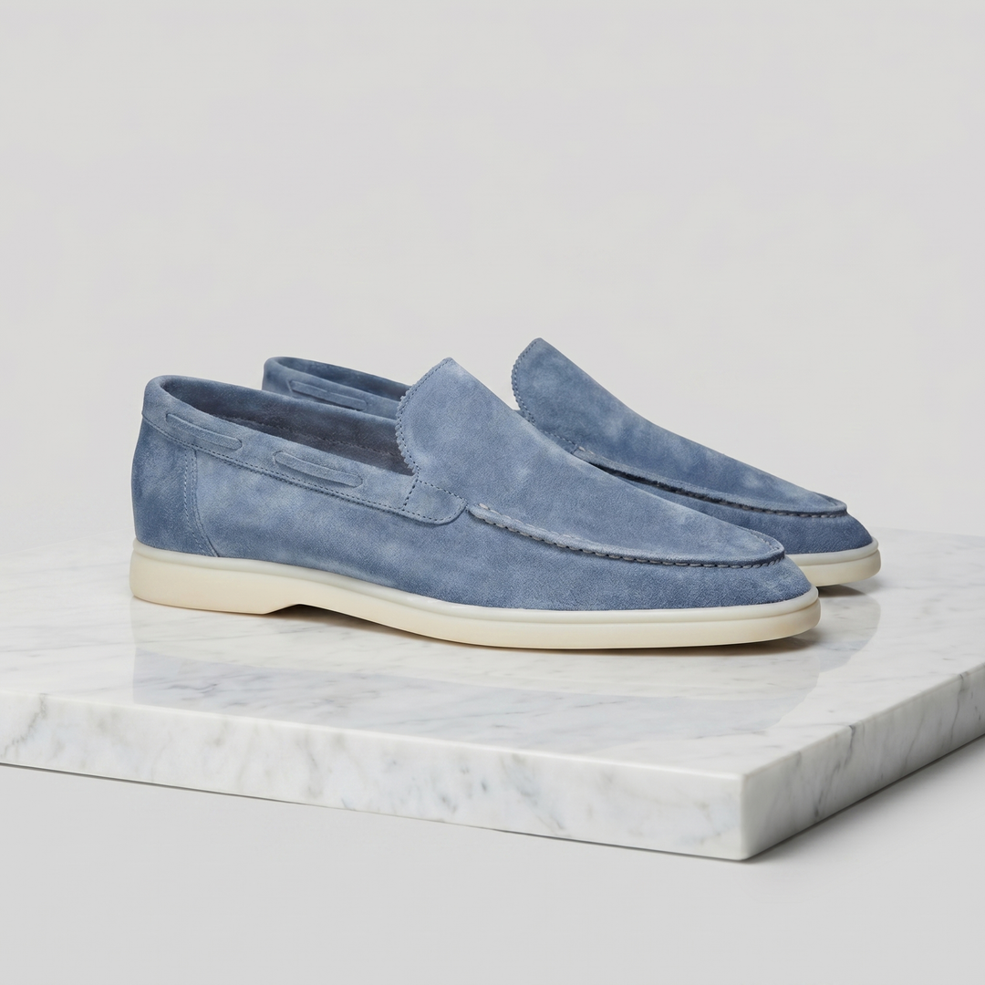 Igor | Męskie Klasyczne Loafersy Zamszowe – Casual i Formalne