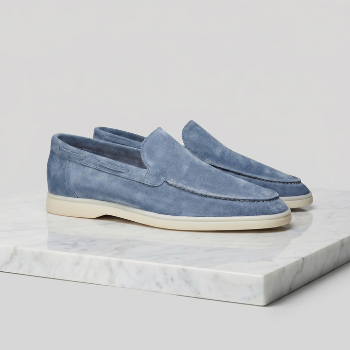 Igor | Męskie Klasyczne Loafersy Zamszowe – Casual i Formalne