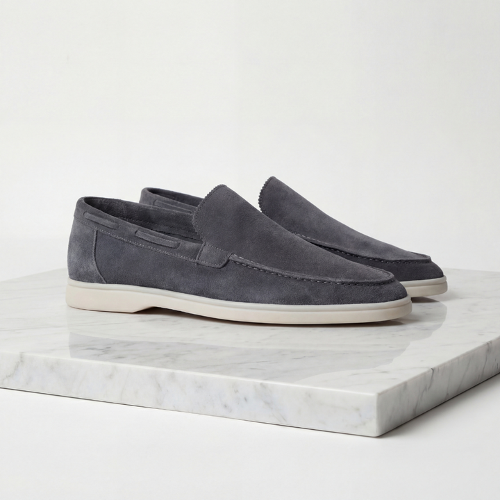 Igor | Męskie Klasyczne Loafersy Zamszowe – Casual i Formalne