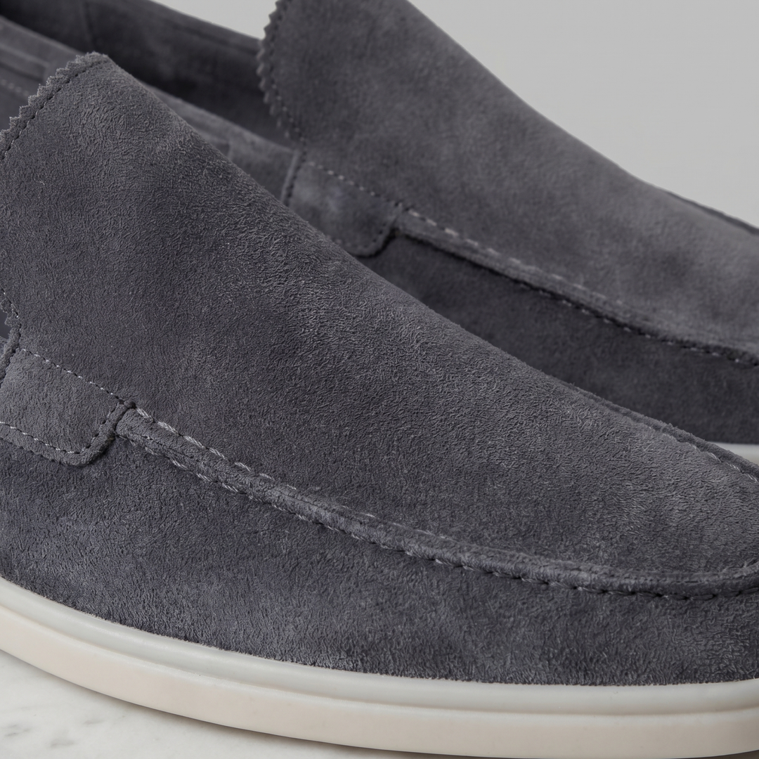 Igor | Męskie Klasyczne Loafersy Zamszowe – Casual i Formalne
