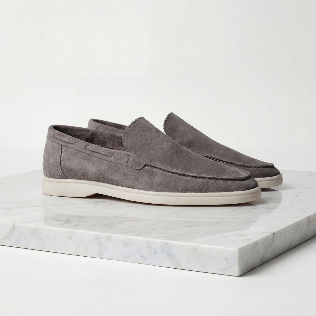 Igor | Męskie Klasyczne Loafersy Zamszowe – Casual i Formalne